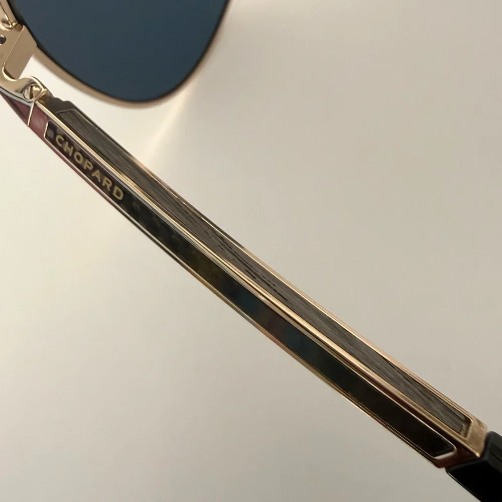 NEW!!! CHOPARD men aviator sunglasses SCH C94 300P Retail 850$
